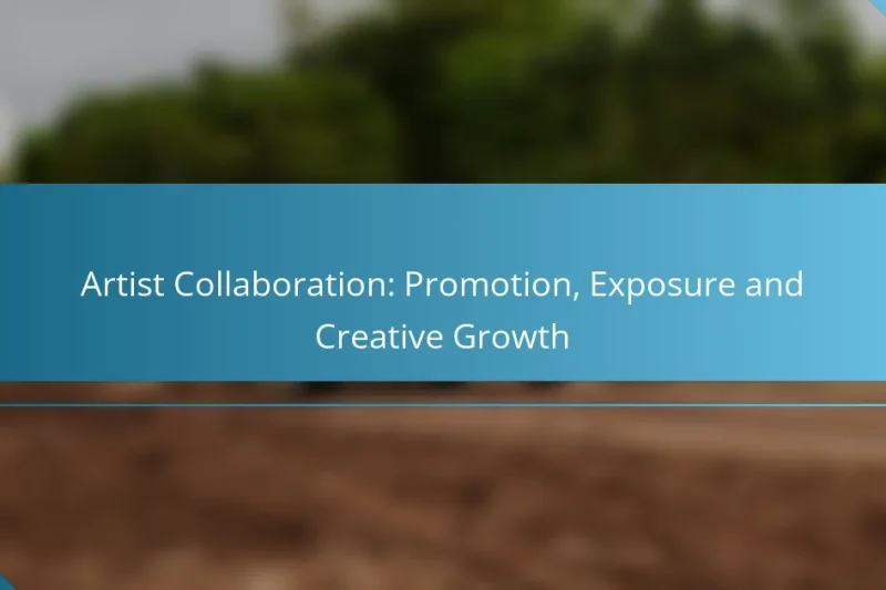 Artist Collaboration: Promotion, Exposure and Creative Growth