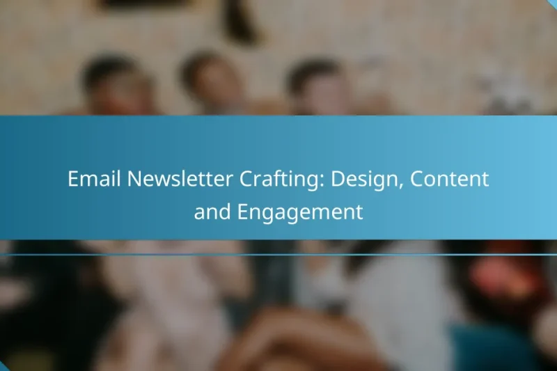 Email Newsletter Crafting: Design, Content and Engagement